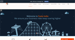 Desktop Screenshot of fusioindia.com